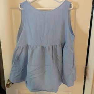 Maternity tie back tank XL